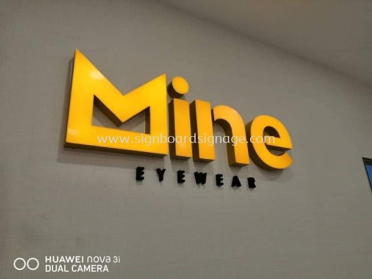 MINE INDOOR 3D LED SIGNAGE