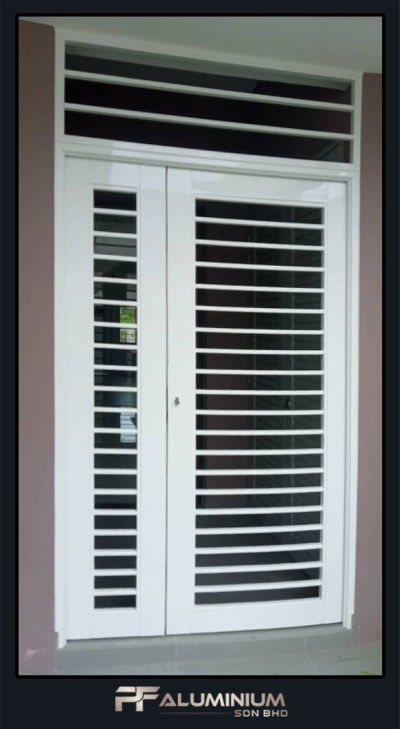 Aluminium Grille Door 