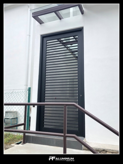 Aluminium Grille Door 