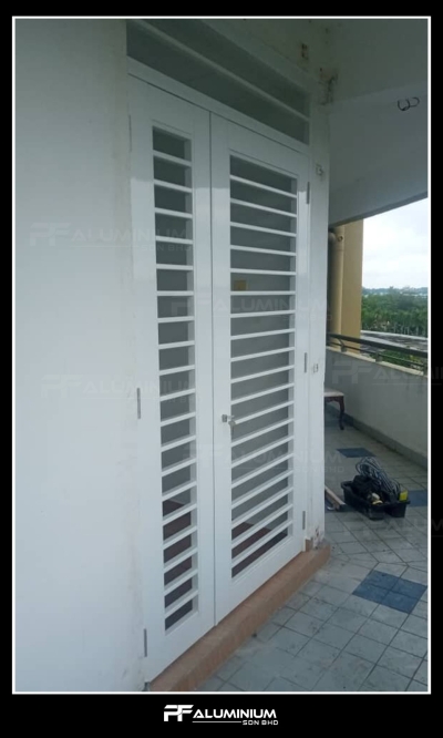 Aluminium Grille Door 