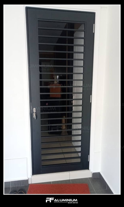 Aluminium Grille Door 