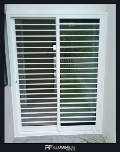 Aluminium Grille Door 