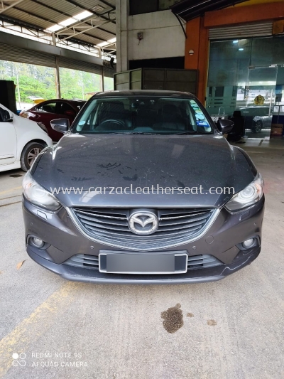 MAZDA 6 HAND BRAKE COVER REPLACE LEATHER