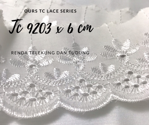 Lace Tc 9203 x 6cm 