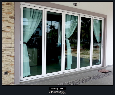 Exposed Folding Door