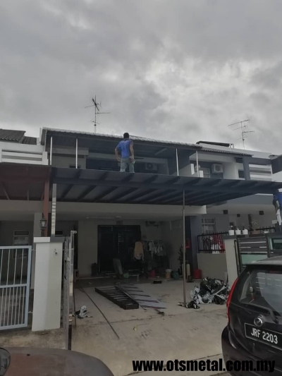 Polycarbonate Awning Roof Design Sample In Johor Bahru