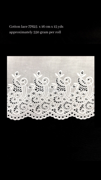 Lace Cotton 77625 x 16cm 