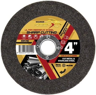 KeenX 4" x 2.5mm Cutting Disc Black