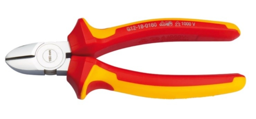 125-3070 - RS PRO VDE/1000V Insulated 180 mm Diagonal Cutters