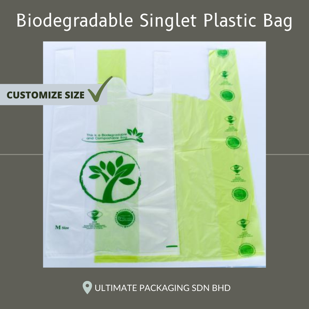Biodegradable Singlet Plastic Bag Selangor, Malaysia, Kuala Lumpur (KL ...