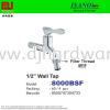 ISANO STRONG & FRIENDLY WALL TAP 1-2'' FILTER THREAD 8000BSF (CL) KITCHEN & BATHROOM