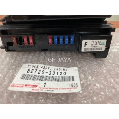 ORIGINAL TOYOTA CAMRY ACV40 2.4 / ACV41 2.02006-2012BLOCK ASSYENGINE ROOM JUNCTIONFUSE BOX82720-33120/33110