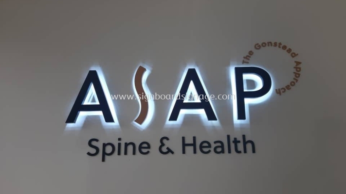 ASAP LED BACKLIT SIGNAGE