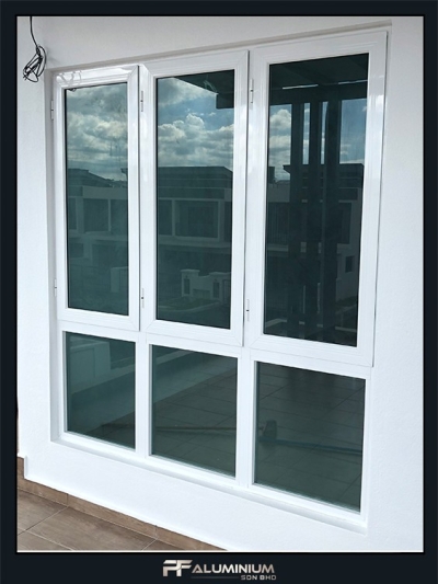 Aluminium Glass Window 