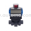 A2HS1 UPVC Ball Valve 150psi Pneumatic Actuator Valve AUTOMATIC VALVE