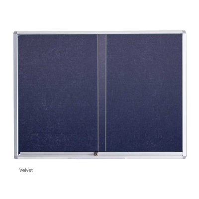 VG23 SLIDING GLASS Cabinet - Velvet Board