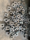 Ms Anchor Plate (35mm Thk X 120mm X 120mm) CNC Oxy Cut Plate Mild Steel/Stainless Steel & Others Trading