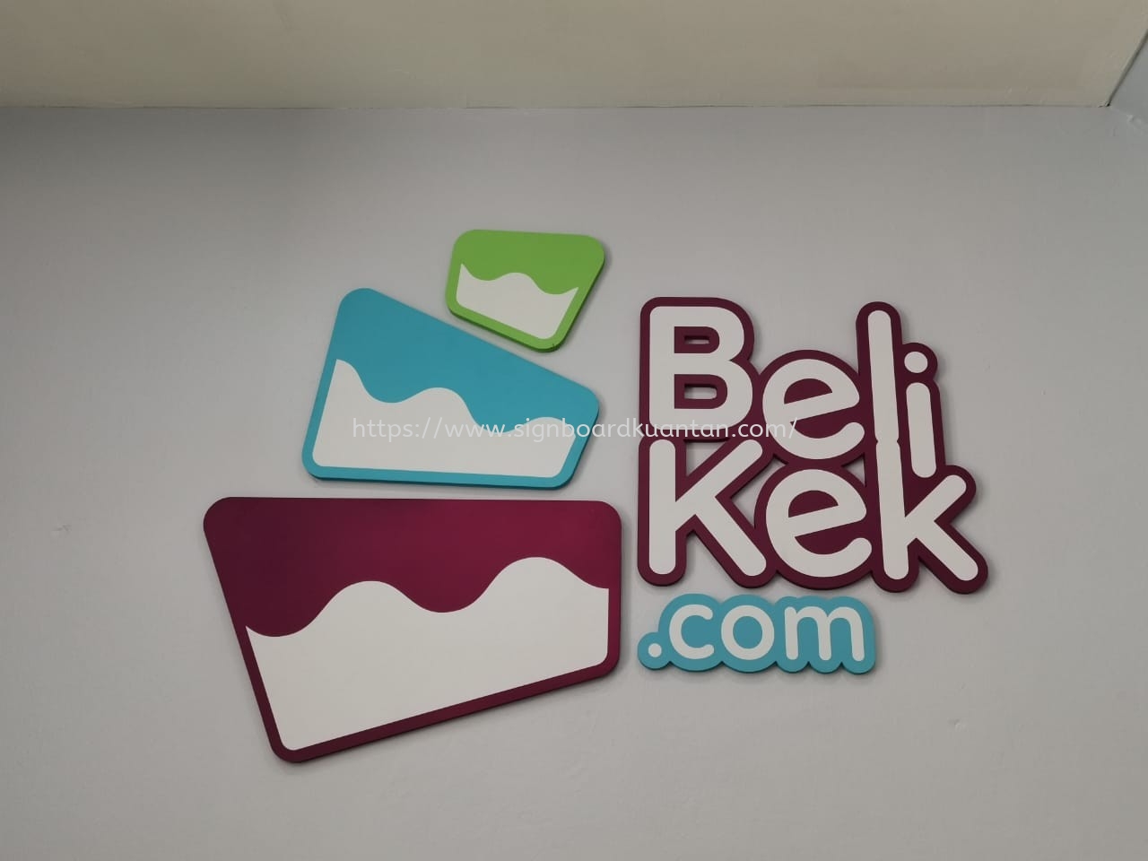 BELIKEK INDOOR PVC FOAM BOARD 3D LETTERING KUANTAN