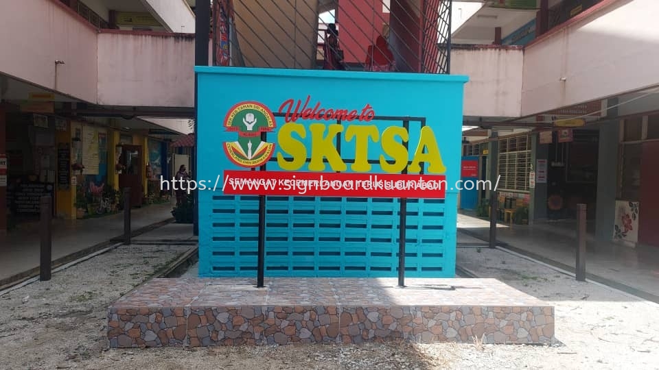 SKTSA OUTDOOR PVC FOAM BOARD 3D LETTEDRING AT KUANTAN