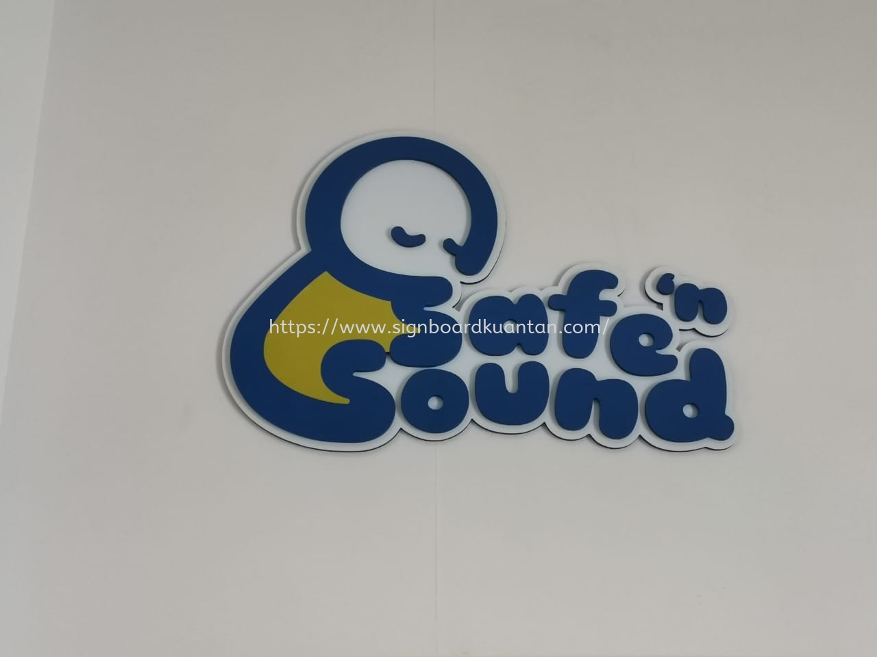 SAFE SOUND INDOOR PVC FOAM BOARD 3D LETTERING AT KUANTAN