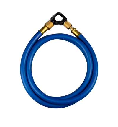 APPION MegaFlow 3/8in Hose - 6 ft (3/8FL to 1/4FL) Blue