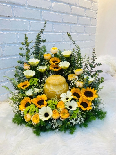 Urn flowers