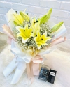 Gorgeous Lilies Bouquets -Fresh Flowers 