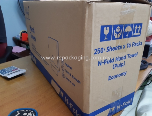 N fold Paper Hand towel Pulp Economy (4000 pcs x 2 cartons)