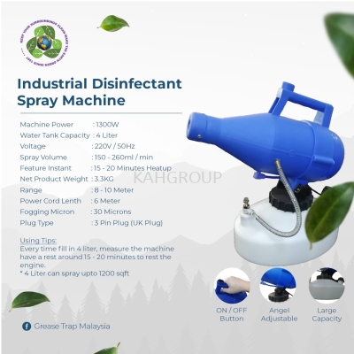 Industrial Disinfectant Spray Machine