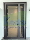  Premium Double-Leaf Swing Door With Wiremesh