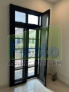  Premium Double-Leaf Swing Door With Wiremesh