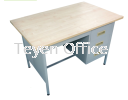 4 FEET SINGLE PEDESTAL DESK  TABLE STEEL FURNITURE