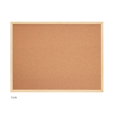 ECO11C ECO WOODEN Notice Board - Cork Board