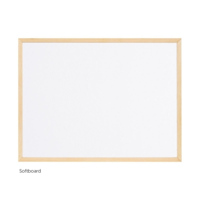 ECO11S ECO WOODEN Notice Board - Soft Board