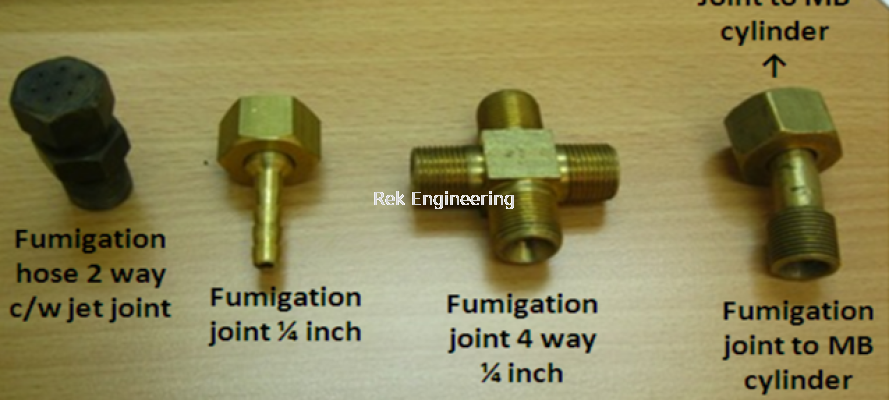 Fumigation Cylinder Head & Joints