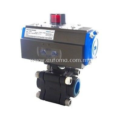 AT326 3-PC-Body WCB Ball Valve