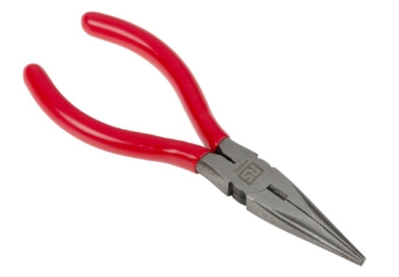 847-3756 - RS PRO Chrome Vanadium Steel Pliers Long Nose Pliers, 140 mm Overall Length
