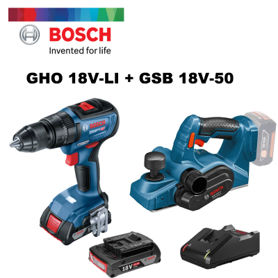 GHO 18V-LI +GSB 18V-50 COMBO SET