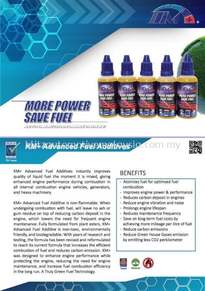 KM+ Advanced Fuel Additives & KM+ Nano Crystals