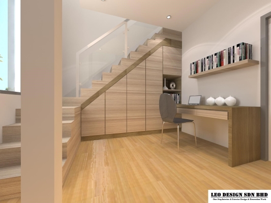 Under Stairs Storage Design Sample In Skudai Johor Bahru