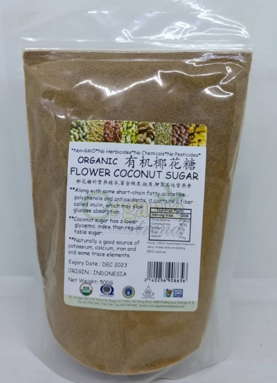 FLOWER COCONUT SUGAR-ORGANIC-500G