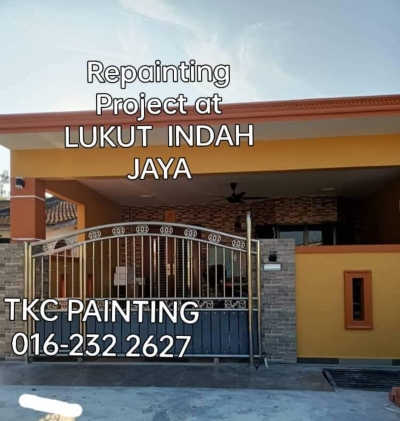 LUKUT .TMN INDAH JAYA.Repainting Project