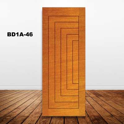 BD1A-46 CNC DESIGNER WOODEN DOOR