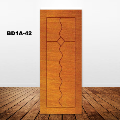 BD1A-42 CNC DESIGNER WOODEN DOOR