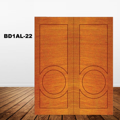 BD1AL-22 CNC DESIGNER WOODEN DOOR