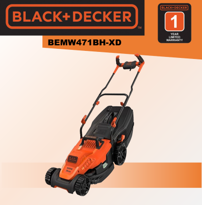 BLACK+DECKER BEMW471BH-XD 38CM LAWN MOWER