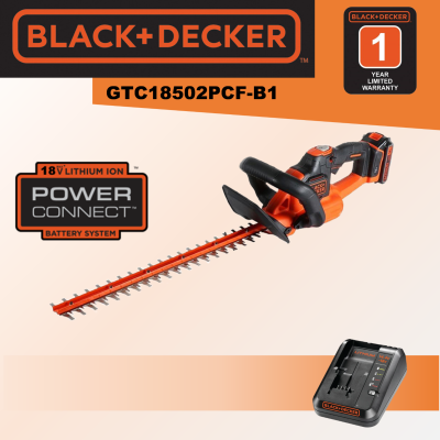 BLACK+DECKER GTC1850PCF-B1 CORDLESS HEDGE TRIMMER