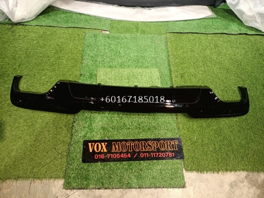 bmw f10 msport rear diffuser quad gloss black pp material upgrade performance look brand new set