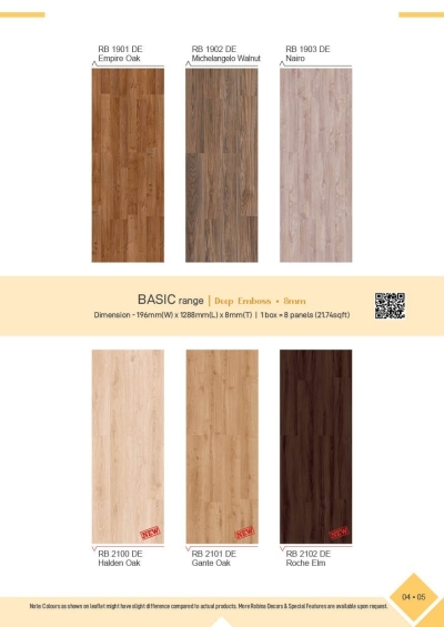 Robina Laminate Flooring Brochure - 2021