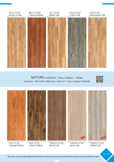 Robina Laminate Flooring Brochure - 2021